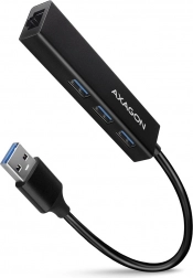 Flerports USB-hub AXAGON HMA-GL3A 4-i-1, 5 Gbps
