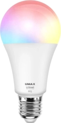 umax u-smart wifi smart pære e27 8 w rgb + hvid