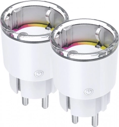 Smart stikkontakt GOSUND EP2-Z ZigBee 10A – dobbeltpakke