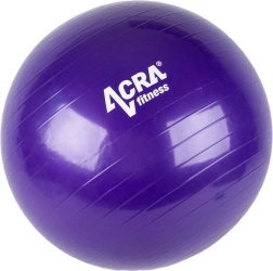 ACRA gymnastikbold lilla 65 cm