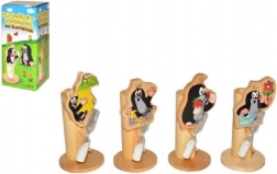 Træstativ til tandbørste Mulvarpen med blomst