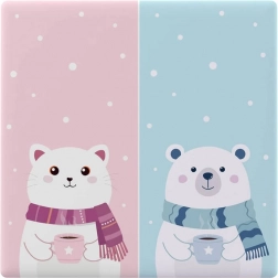 Dekorativt cover til berøringsafbryder SONOFF T5 1C – Tegneserie