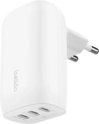 Belkin BOOSTCHARGE 67 W USB-C x3-oplader, hvid