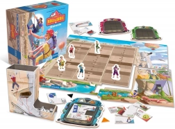 Roll & Wall – hurtigt familieterningeløbsspil