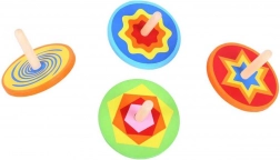 Træfarvet top Bigjigs Legetøj