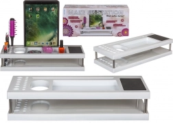 Makeupstand med tabletholder