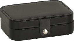 rejse smykkeskrin med organizer – sort