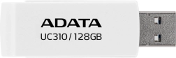 Flashdrev ADATA UC310 128 GB USB 3.2, hvid