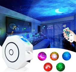 Stjerneprojektor – LED-natlampe med fjernbetjening