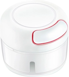 Manuel hakker til hvidløg og løg