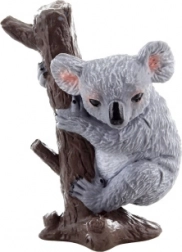Plastfigur af koala i et træ