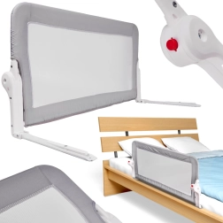 Sengekant 120 cm grå