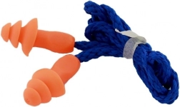 Ørepropper med snor, genanvendelige, dæmpning 32 dB