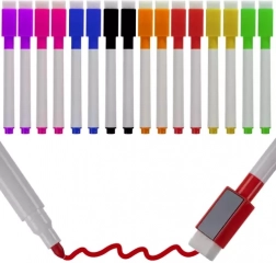 Sæt med tør-sletbare tuscher Maaleo 21647 - 16 stk.