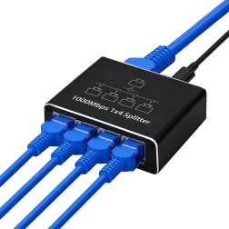 Gigabit Ethernet-switch RENEW FORCE 1×4