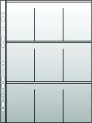 Transparent A4 PVC-cover til sportskort