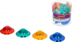 Blyantspidser til to blyanter med beholder, rund