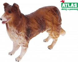 Figur af collie 9,5 cm