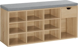 Skoskab med sæde i sonoma