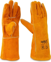 Læder grillbeskyttelseshandsker XL – 2 stk