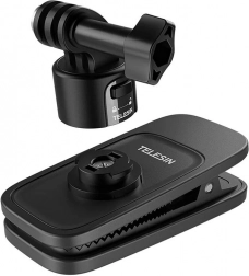 Telesin rygsæk-klips med hurtigudløsning til actionkameraer