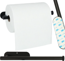 Sort holder til papirhåndklæder