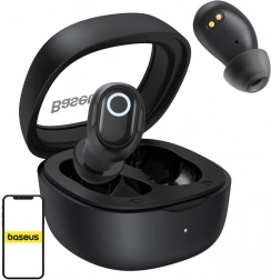 Trådløse høretelefoner Baseus Bowie WM02 TWS (sort)