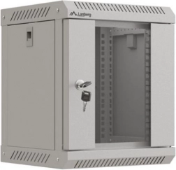 Lanberg 10" Rack vægmonteret skab 6U 300x300 grå