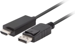 DisplayPort til HDMI-kabel 5 m sort