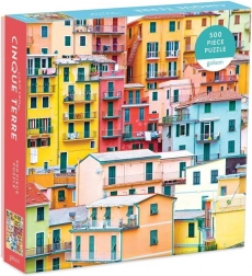 Puzzle Galison Hilsen fra Cinque Terre 500 brikker