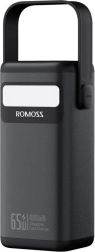 Powerbank Romoss 40000mAh 65W sort