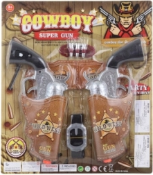 Sæt med cowboypistoler