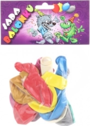 Oppustelige metalliske balloner - 10 stk