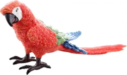 Plastfigur ara rød 17 cm