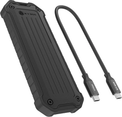 Aluminiumetui til SSD M.2 NVMe og SATA USB‑C 3.2 Gen 2 10 Gb/s