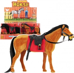 legetøjshest med sadel