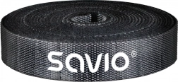 SAVIO kabelorganizer, Velcro-bånd 3 m