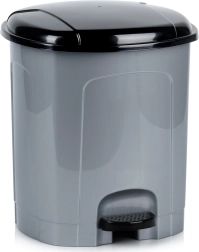 Pedalspand i plast 11,5 l – grå