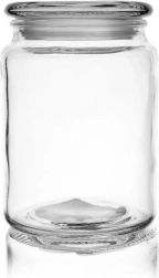 Glasbeholder til madvarer 750 ml med låg