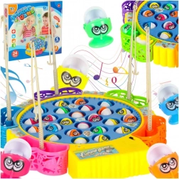 Familiespil fiskefangst, 24 fisk, 1–5 spillere