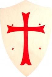 Fauna Træskjold med kors