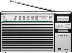Radio Lena 5 USB sølvfarvet