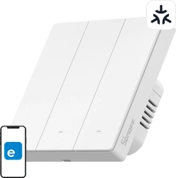 Sonoff m5 matter smart vægkontakt 3-kanals