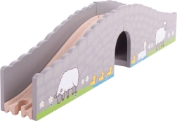 Træbondebro for togbaner