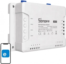 Smart WiFi-kontakt Sonoff 4CH