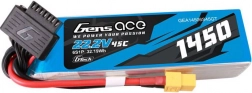Gens Ace G-Tech LiPo-batteri 1450 mAh 22,2 V 45C 6S med XT60-stik