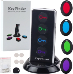 Trådløs nøglefinder 4-i-1 med fjernbetjening