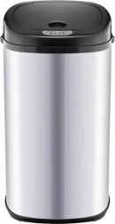 Berøringsfri skraldespand i rustfrit stål