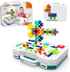 kreativt byggesæt i kuffert, 188 dele