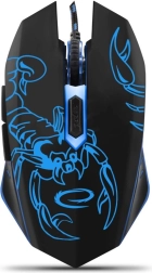 Gaming optisk mus 6D USB ESPERANZA SCORPIO MX203 blå